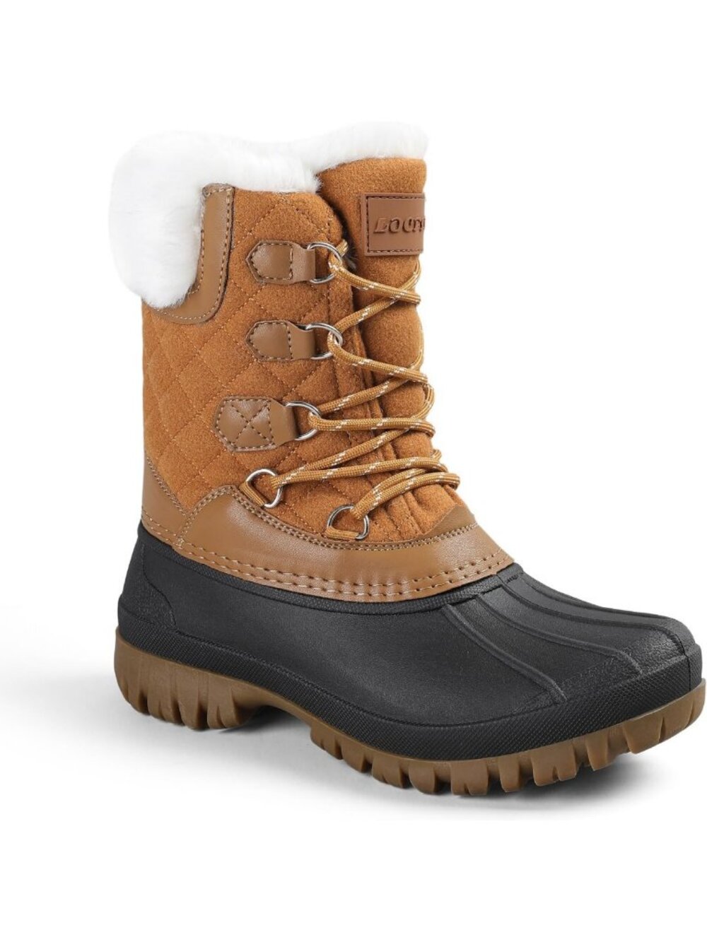 Cozy Waterproof Winter Snow Boots | Warm Duck Style for Cold Weather Adventures